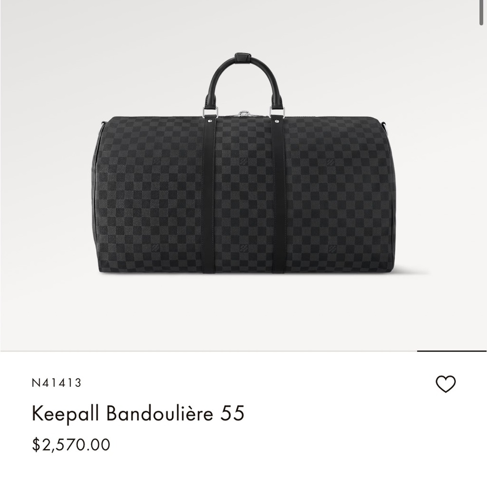 Louis Vuitton travel bag